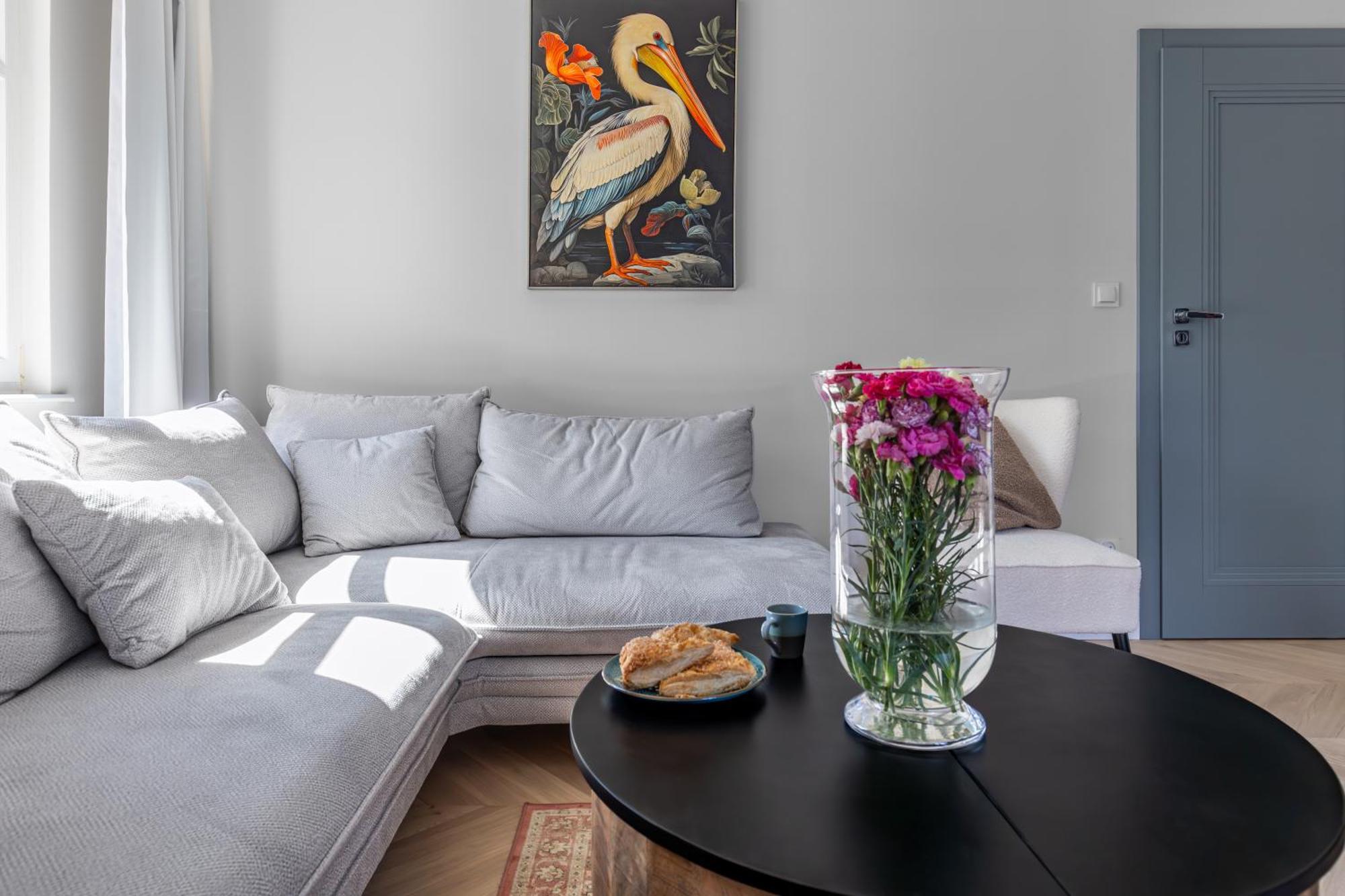 Stylowy Apartament W Sercu Starowki Z Widokiem Na Motlawe Гданьск Экстерьер фото